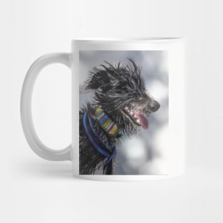 Beddy Whippet Scruffy Lurcher Mug